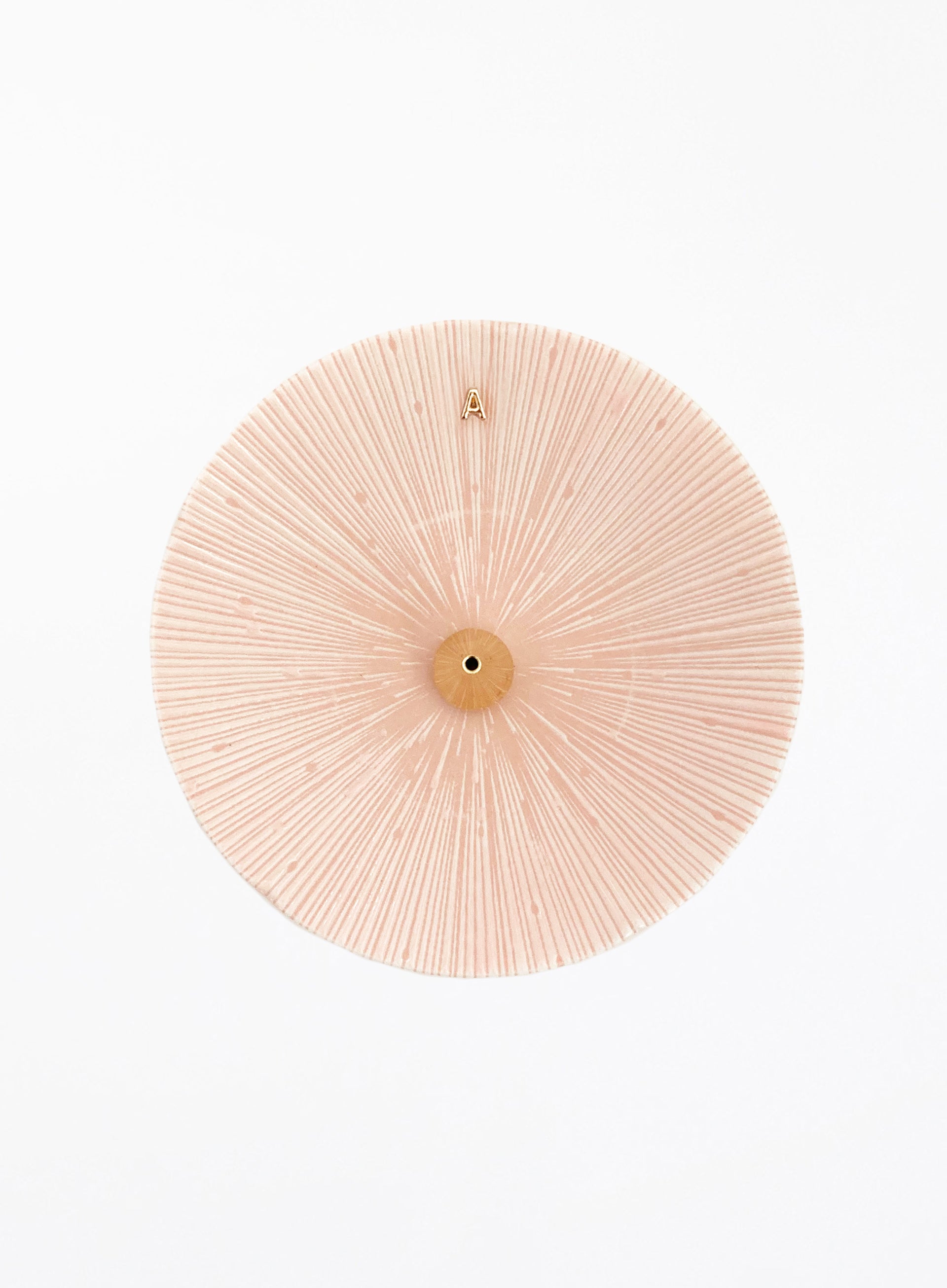 Pink Ceramic Incense Holder 