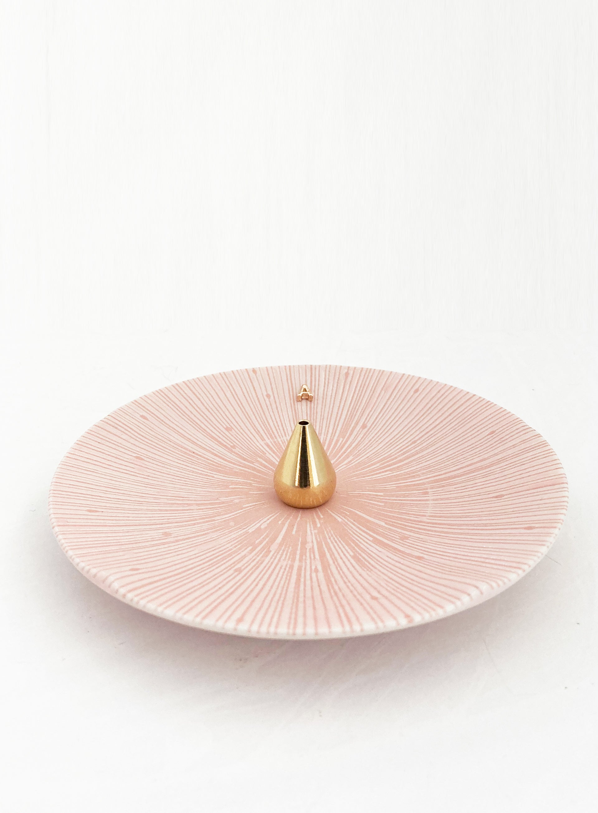 Pink Ceramic Incense Holder 