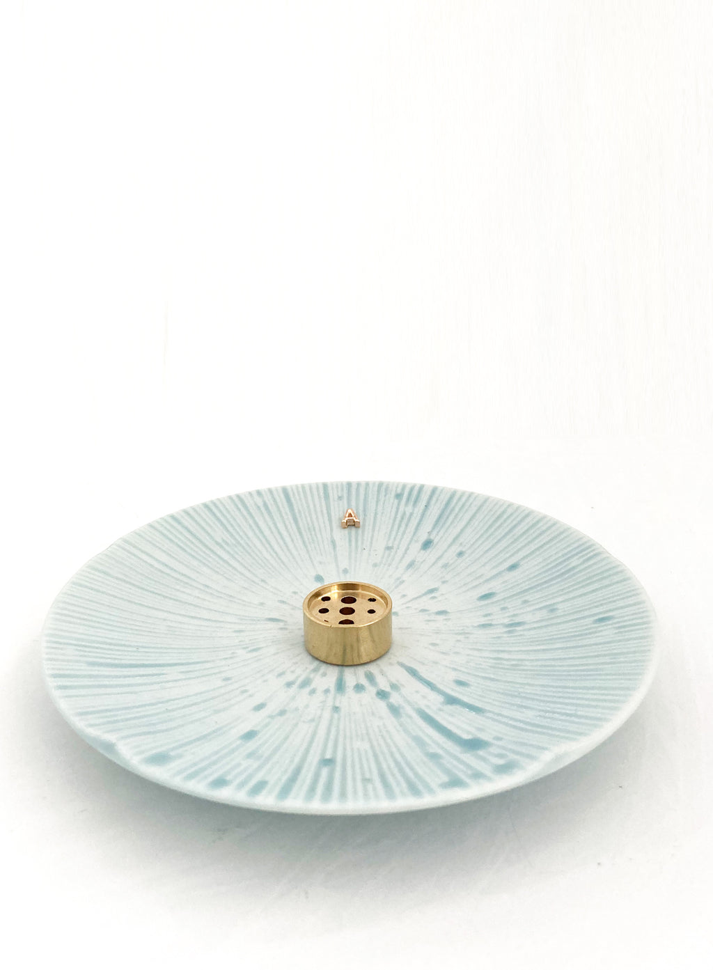 Blue Ceramic Incense Holder 
