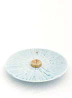 Blue Ceramic Incense Holder 