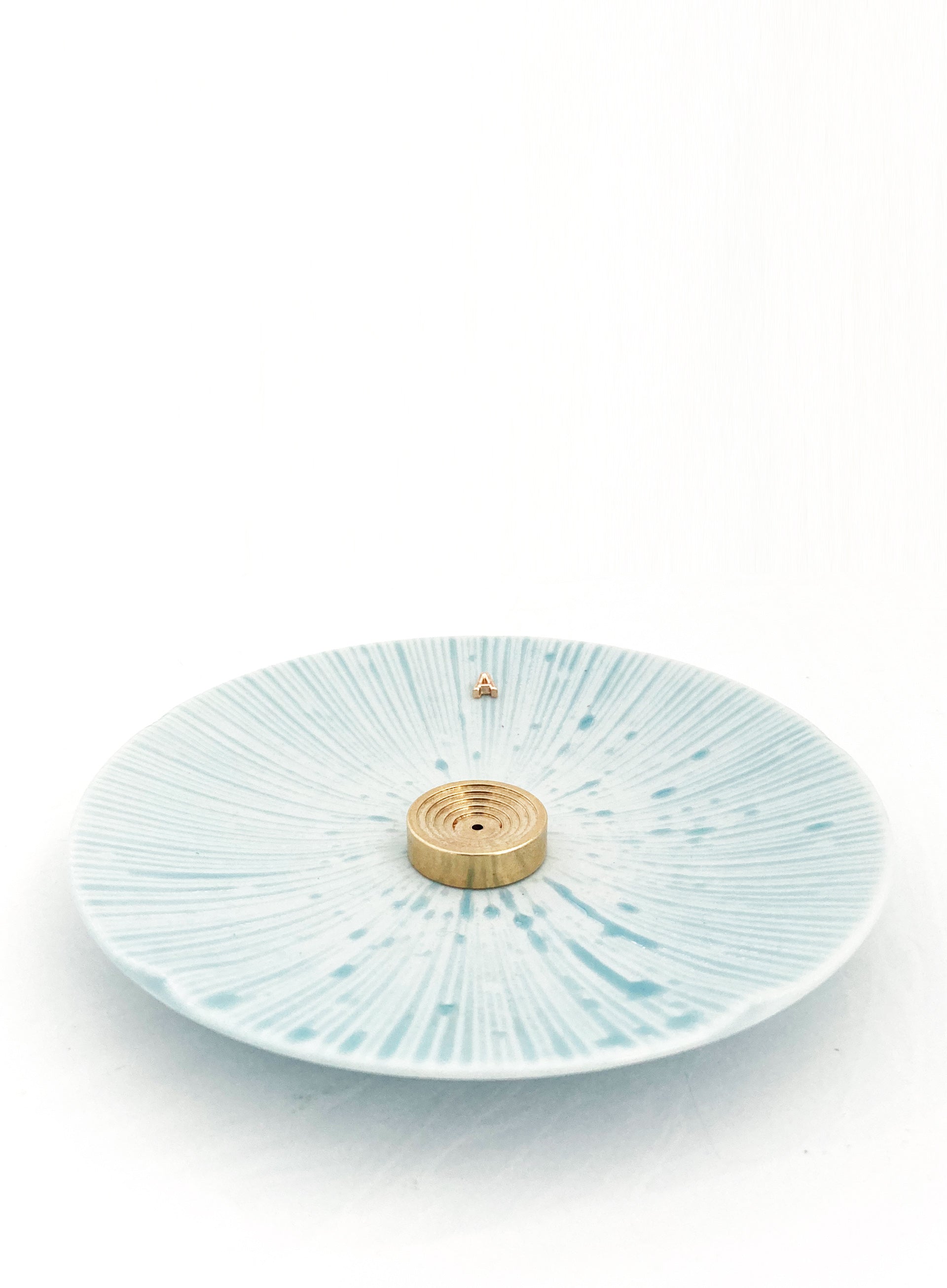 Blue Ceramic Incense Holder 