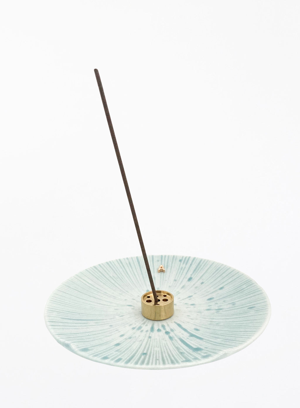 Blue Ceramic Incense Holder 