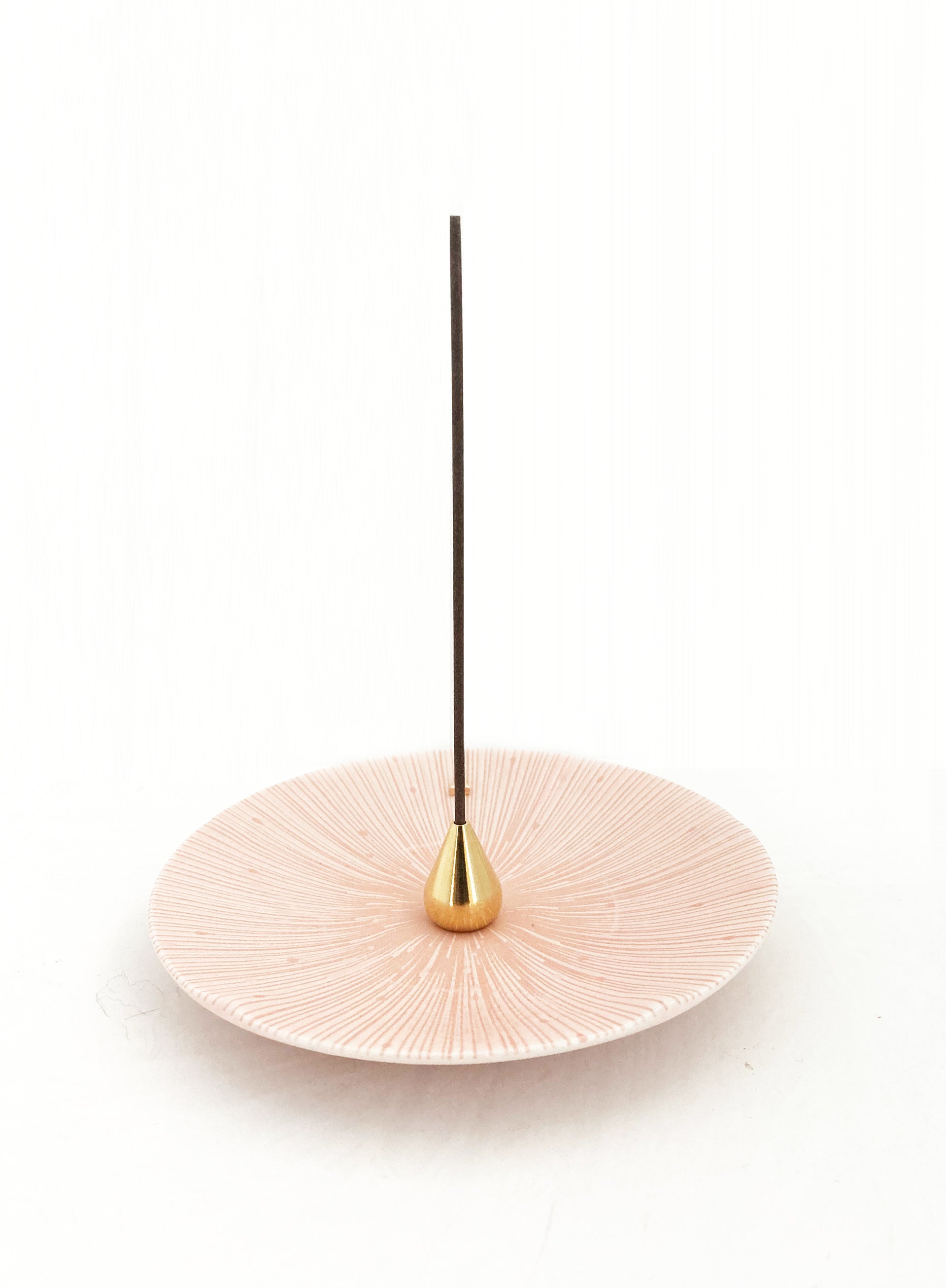 Pink Ceramic Incense Holder 