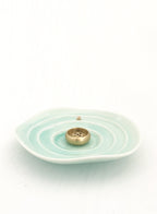 Blue Ceramic Incense Holder 