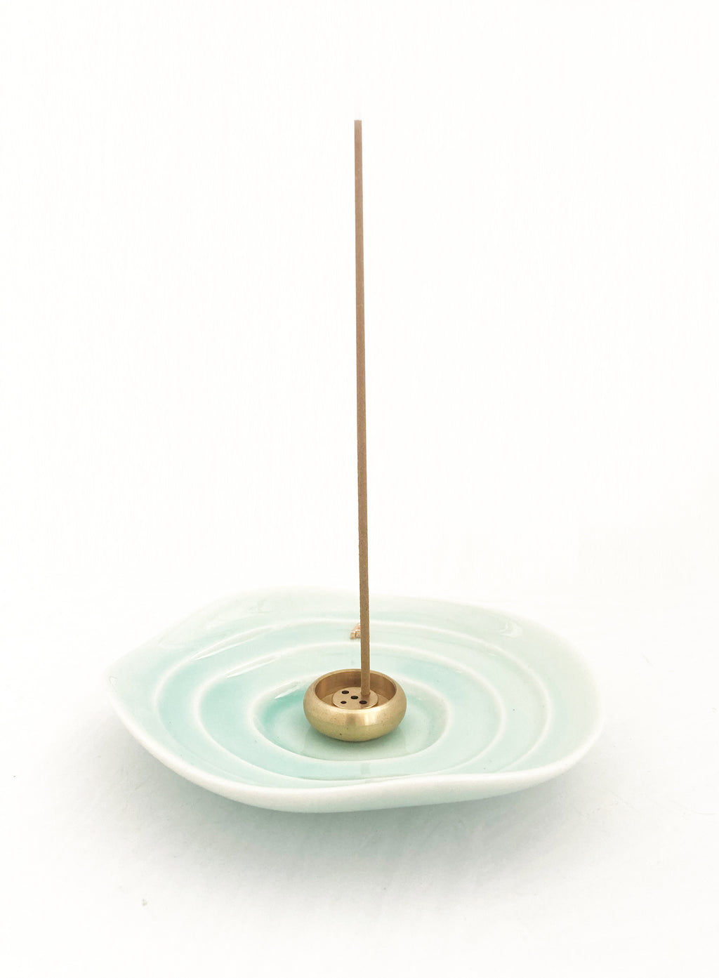 Blue Ceramic Incense Holder 
