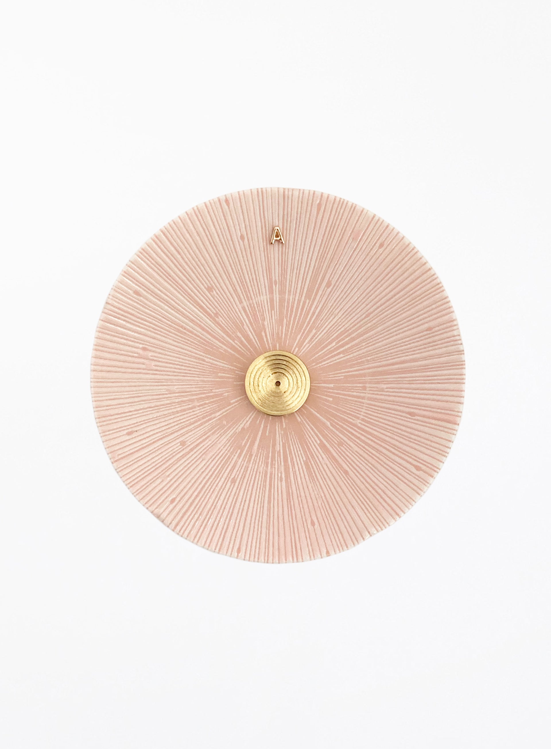 Pink Ceramic Incense Holder 