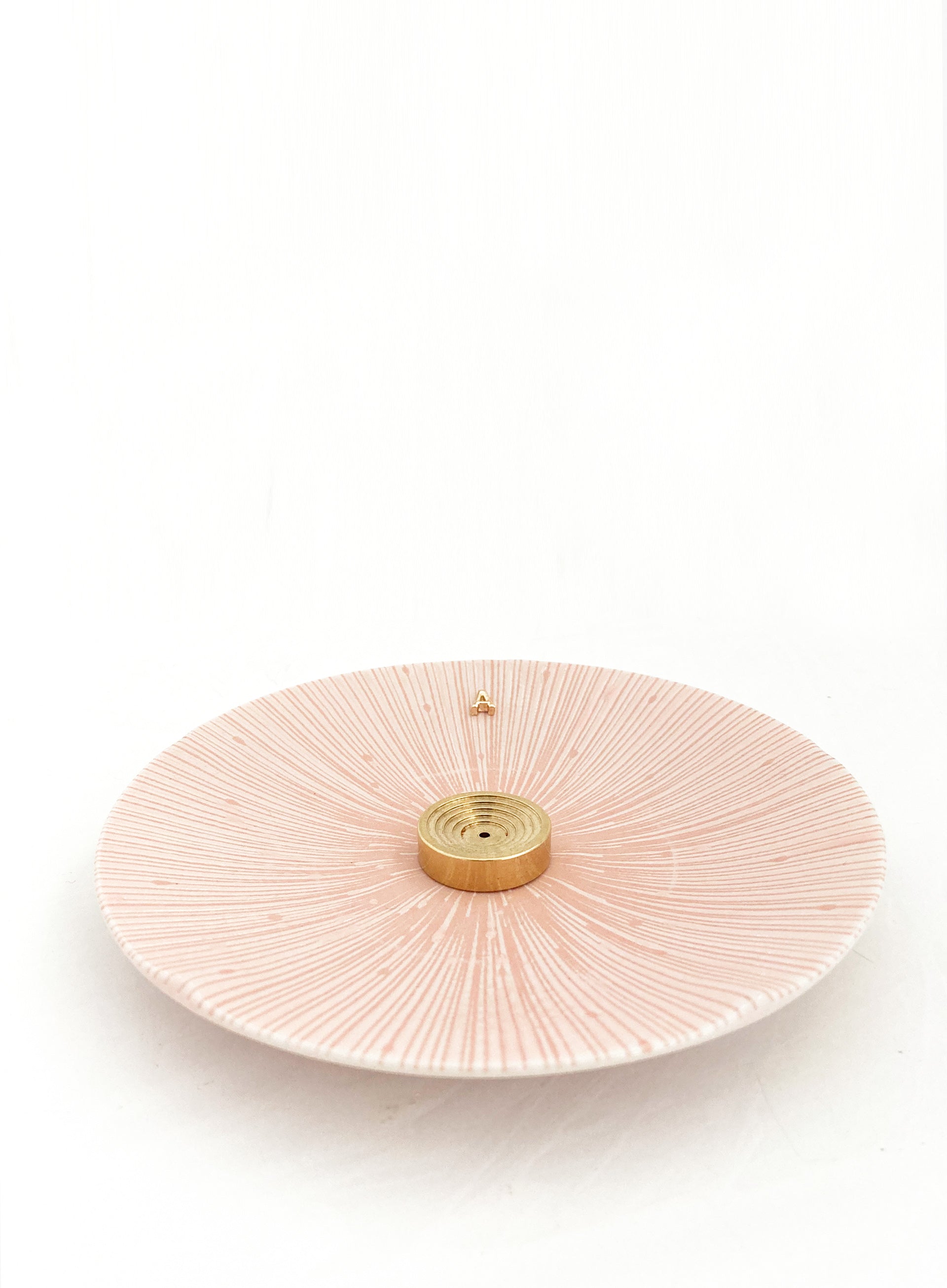 Pink Ceramic Incense Holder 