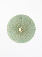 Green Ceramic Incense Holder 