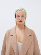 Martine Silk Square Scarf - Pistachio
