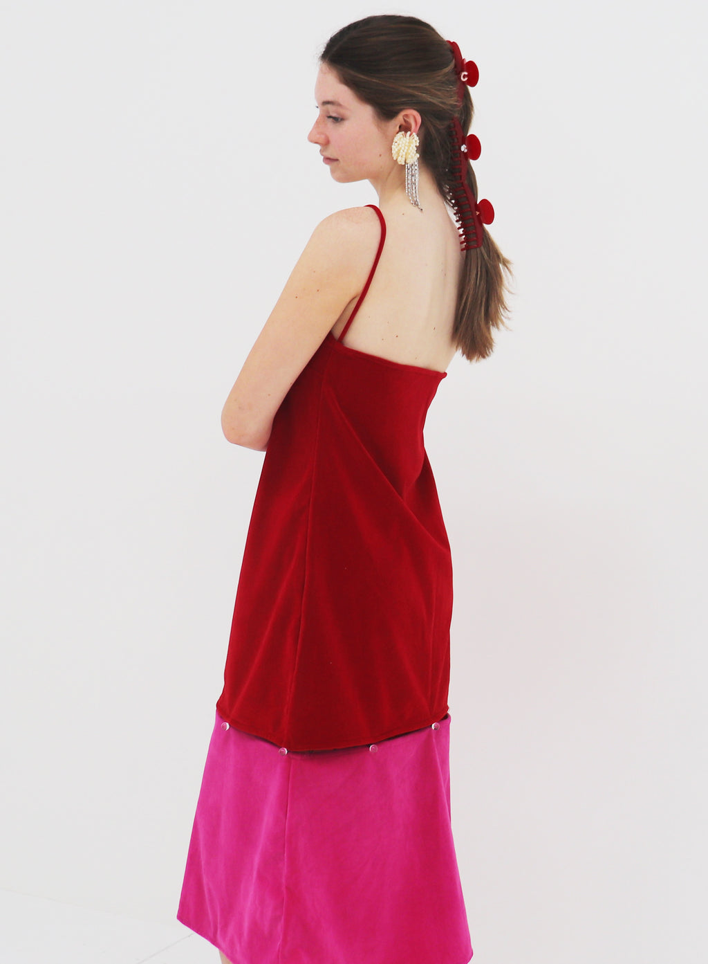 Red Acetate Hairclaw