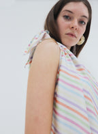 Stripe Silk Pareo