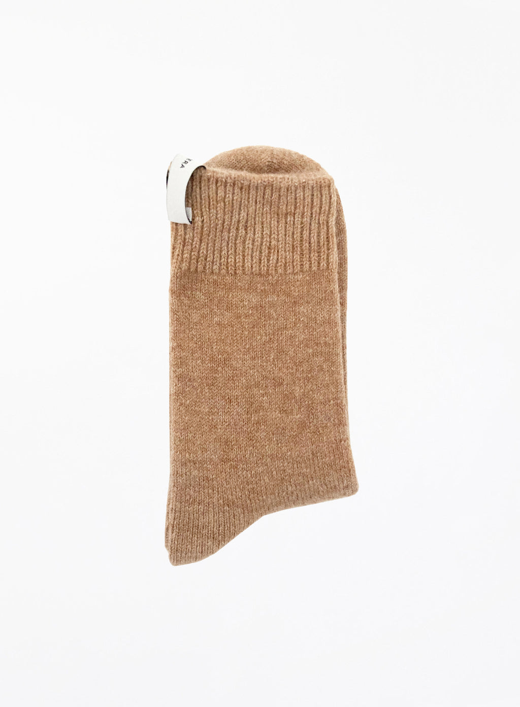 camel winter wool socks