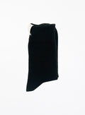 black winter wool socks