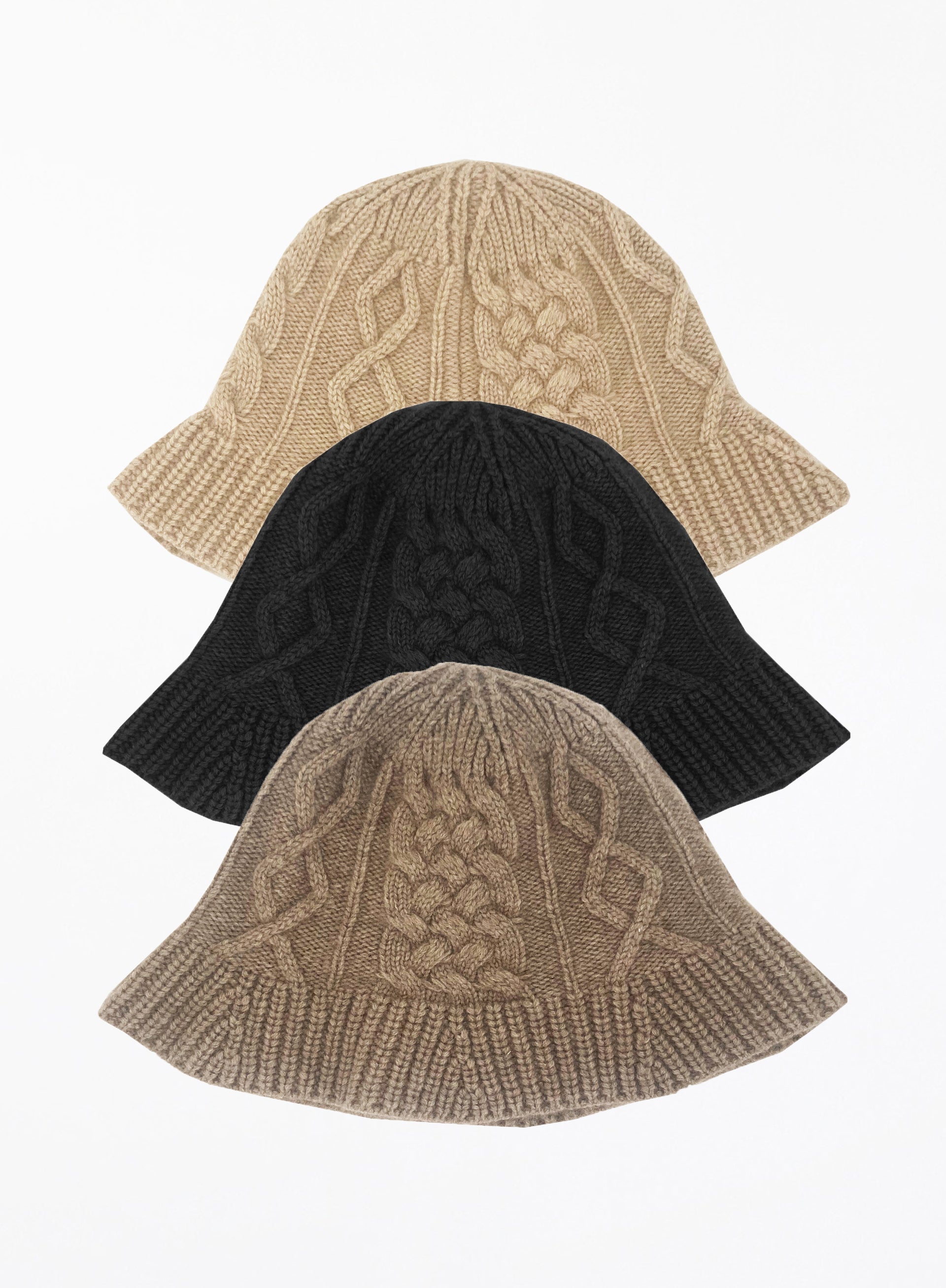 cashmere bucket hat